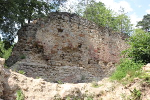 ruiny zamku Zawiszy Czarnego