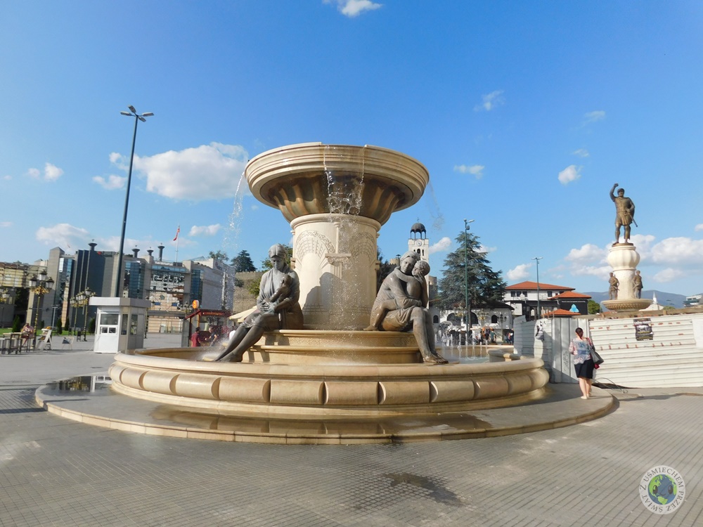 Skopje miasto pomników
